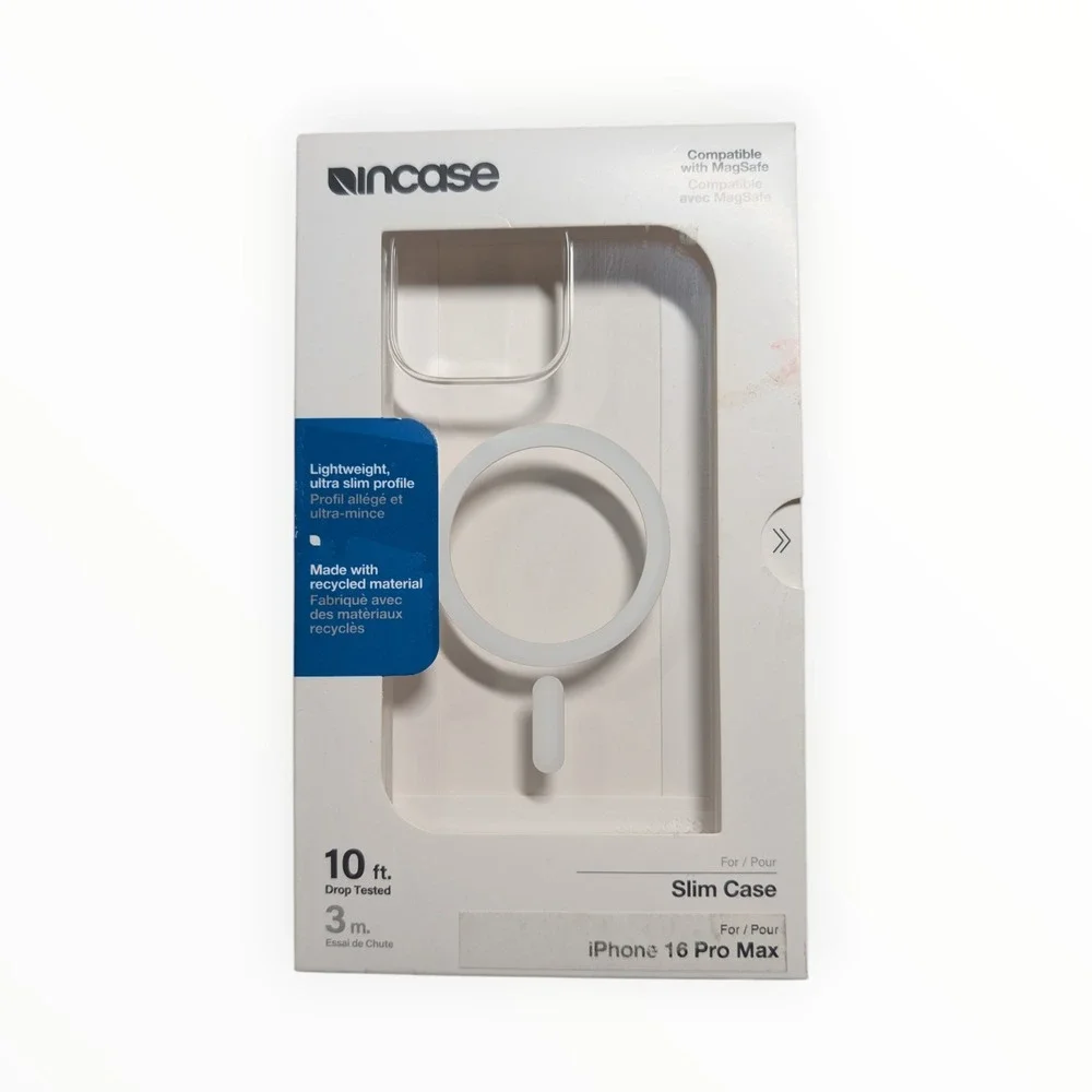 E3-U Incase Slim Hard Case w/ Magsafe for iPhone 16 Pro Max‎ - Clear ⬇️